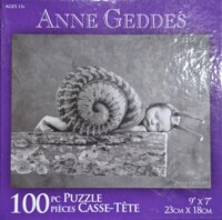 KI Puzzlers (Karmin International) Anne Geddes: Julia Snail - puzzle image