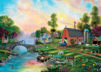 SunsOut Bridge To The Farm - imagen del puzzle