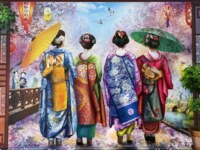 Ravensburger Blossom Walk - puzzle image