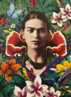 Ravensburger Frida Kahlo, Blooming Fantasy - puzzle image