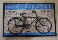 Jigsaw Nation New Bicycle Matchbox Puzzle - パズル画像