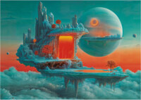 Educa Planet of fire and ice - obrázek puzzlí