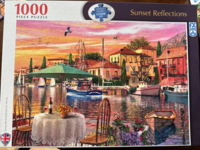 F.X. Schmid Sunset Reflections - puzzle image