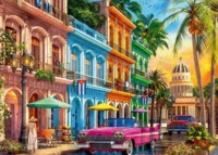 Grow Pôr do Sol em Havana - obrázek puzzlí