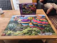 Corner Piece Sailing over the valley - obrázek puzzlí