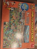 Jumbo Jan van Haasteren: voetbal waanzin - image du puzzle