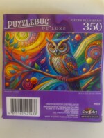 Puzzlebug Vibrant Owl at Night - puzzle image