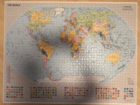 H. W. Stiefel The World - image du puzzle
