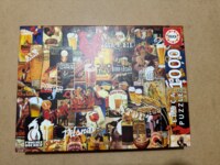 Educa Vintage beer collage - imagen del puzzle