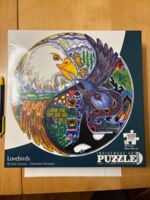 Indigenous Art Puzzle Lovebirds - image du puzzle