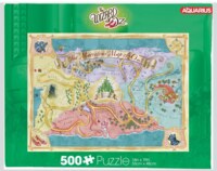 Aquarius The Wizard of Oz Map - obrázek puzzlí