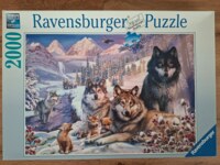 Ravensburger Wolves in the Snow - image du puzzle