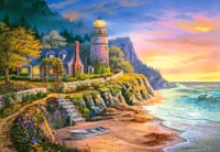 Castorland Lighting the way - image du puzzle