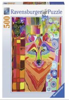 Ravensburger Mystical wolf - imagen del puzzle