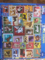 White Mountain Dog Stamps - puzzle image