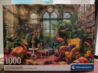 Clementoni The Greenhouse Library - obrázek puzzlí