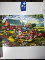 RoseArt Farm picnic - image du puzzle