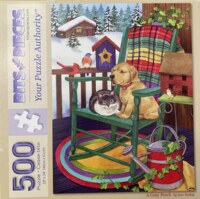 Bits and Pieces A Cozy Porch - puzzle image