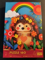 Trefl Share the moments - hedgehog - puzzle image