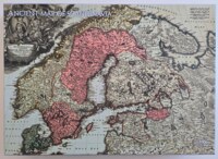 Vennerød Forlag Ancient Map of Scandinavia - パズル画像