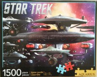 Aquarius Star Trek Ships of the Line - パズル画像