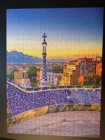Kodak Park Guell in Summer, Barcelona Spain - imagen del puzzle