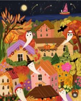 Pieces & Peace Ghost Town - imagen del puzzle