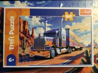 Trefl Truck on the road - puzzle image