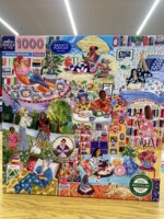 EeBoo Women Reading - puzzle image
