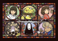 Ensky No Face "Spirited Away" Artcrystal - imagen del puzzle