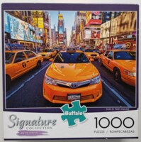Ravensburger Taxis in Times Square - パズル画像
