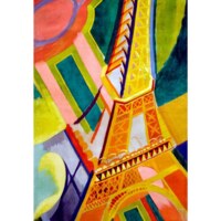 Calypto Eiffel Tower - Robert Delaunay - imagen del puzzle