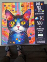 SunsOut Pop Art Cat - image du puzzle