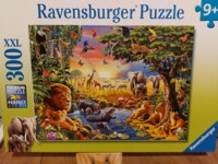 Ravensburger Un coucher de soleil à l'oasis - パズル画像