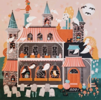 Galison Spooky Mansion - imagen del puzzle