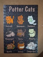 Jigsaw Nation Potter Cats - パズル画像