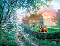 SunsOut English Farm Life - puzzle image