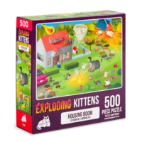 Exploding Kittens Housing Boom - パズル画像