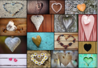 Grafika Collage Love - puzzle image