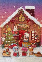Ber Puzzle Merry Christmas - puzzle image