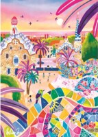 Magnolia Park Güell - obrázek puzzlí