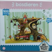 High5 products Wij blijven thuis - Bosdieren - imagen del puzzle