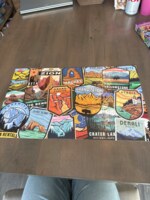 Puzzlebug National Park Stickers - Puzzlebild