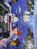 Spilsbury Puzzle Co Seaside Village - Puzzlebild