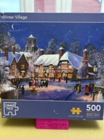 Corner Piece Winter Village - imagen del puzzle