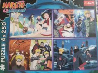 Trefl Naruto Shippuden Quadruple - Puzzlebild