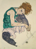 Renoir Puzzle Seated Woman with Bent Knees - image du puzzle