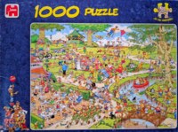 Jumbo Jan van Haasteren - The Park - Puzzlebild