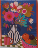 RoseArt Modern Floral - imagen del puzzle