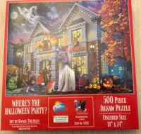 SunsOut Where’s the Halloween Party? - obrázek puzzlí